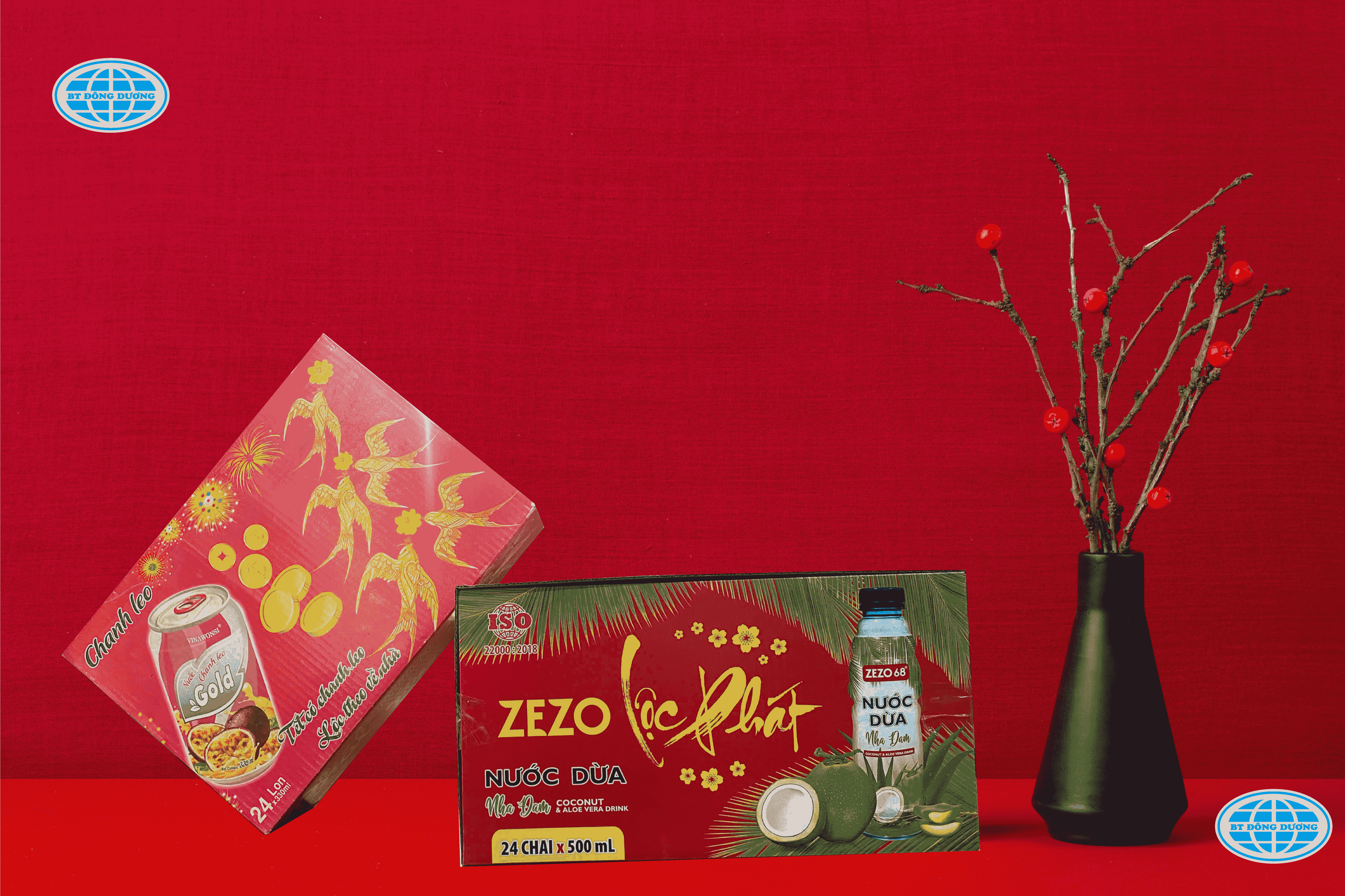 Thùng carton đựng quà tết